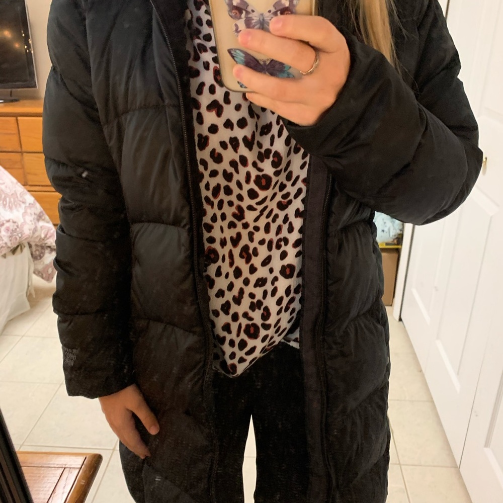 Mountain Hardwear Black Parka down size small